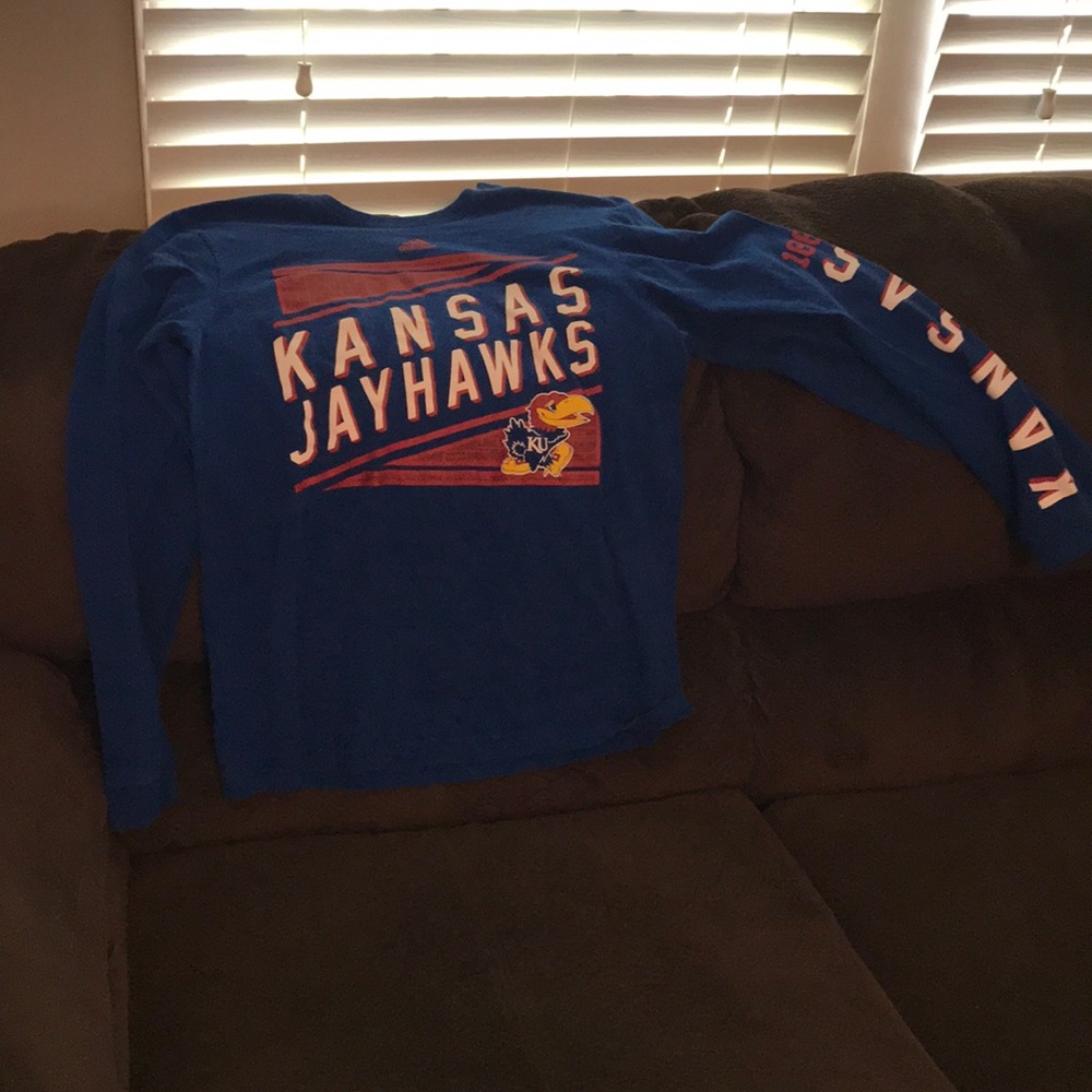 Kansas Jayhawks Adidas Long Sleeved shirt